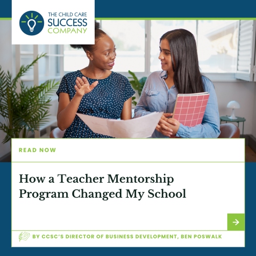 How a Teacher Mentorship Program Changed My School