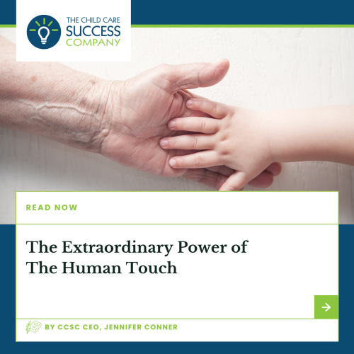 The Extraordinary Power of The Human Touch