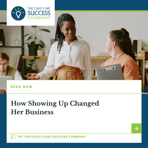 How Showing Up Changed Her Business