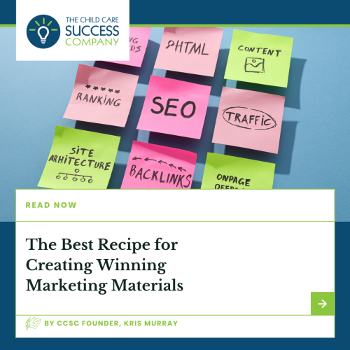 The Best Recipe for Creating Winning Marketing Materials