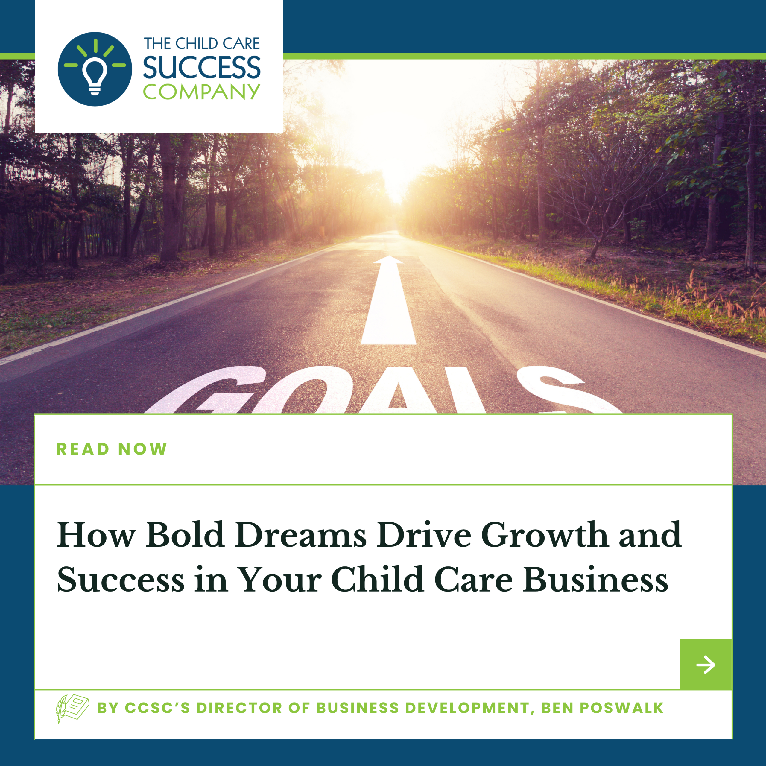 Read more about the article How Bold Dreams Drive Growth and Success in Your Child Care Business
